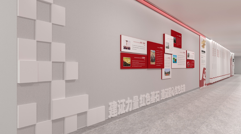 济南_党建文化墙_户外堡垒
